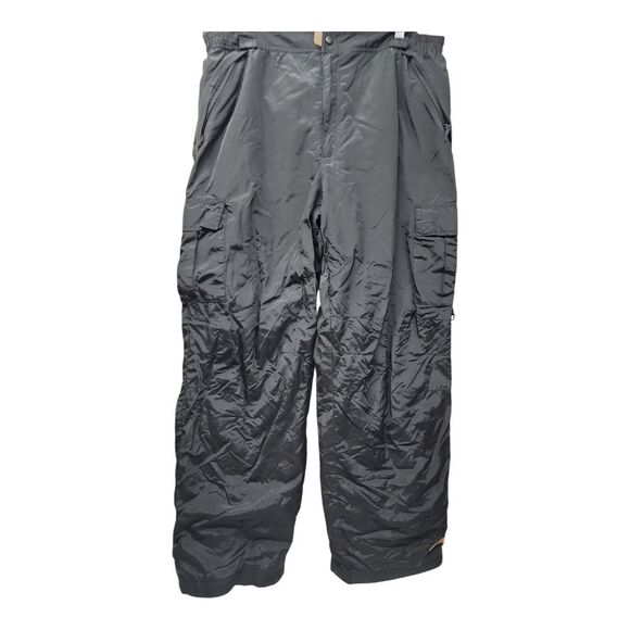 Pulse Snowboading Ski‎ Winter Pants Men's XL Black Cargo  Waterproof Snow - Picture 1 of 16